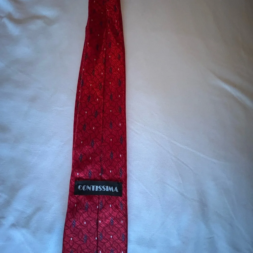 Stylish Kids Ties Set - Red, Plaid, Green